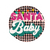 Santa Baby Plaid Circle Transfer