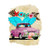 XOXO truck with wings Transfer