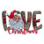 Love Christmas Santa Transfer