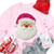 Pink Santa Yarn DTF Transfer