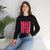 Gildan Crewneck Sweatshirt — "Love You Mean It" Pink Valentine Graphic