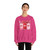 Valentine Dr Pepper Bottle Gildan Crewneck Sweatshirt – Pink & Red Heart Soda Design 