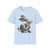 Easter Patchwork Bunny Gildan T-Shirt — Vintage Plaid Rabbit Graphic Tee