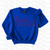 Panthers Bean Stitch DTF Gildan Crewneck