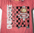 College Mascot Checkered Tee/Transfer