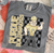 College Mascot Checkered Tee/Transfer