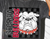 College Mascot Checkered Tee/Transfer