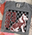 College Mascot Checkered Tee/Transfer