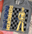 College Mascot Checkered Tee/Transfer