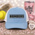 Bombers Hat Blue/White
