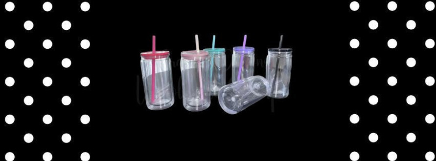 STARTER PACK 5 PACK -16 oz. Plastic Snow globe Cups with plug(not for sublimation) STARTER PACK 5 PACK -16 oz. Plastic Snow globe Cups with plug(not for sublimation)