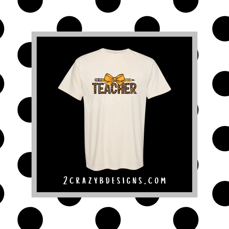 Teacher Pencil Tee/Sweatshirt