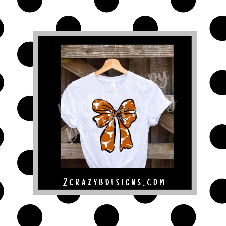 Texas Bow Tee/Sweatshirt