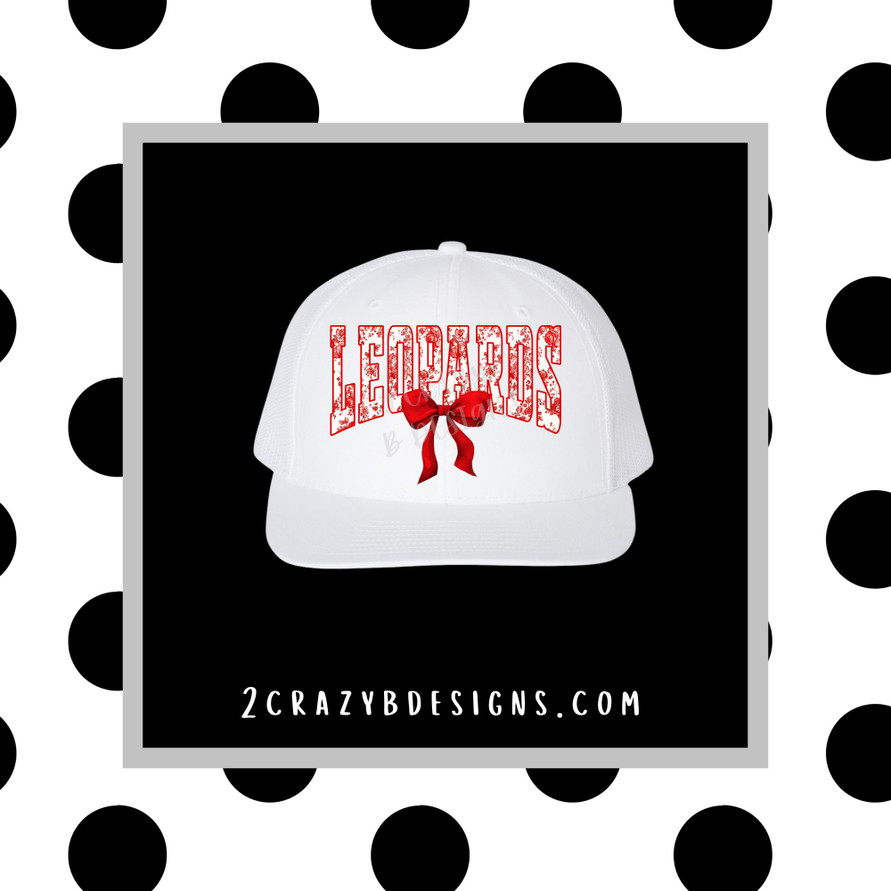 Custom Mascot Bow Trucker Hat