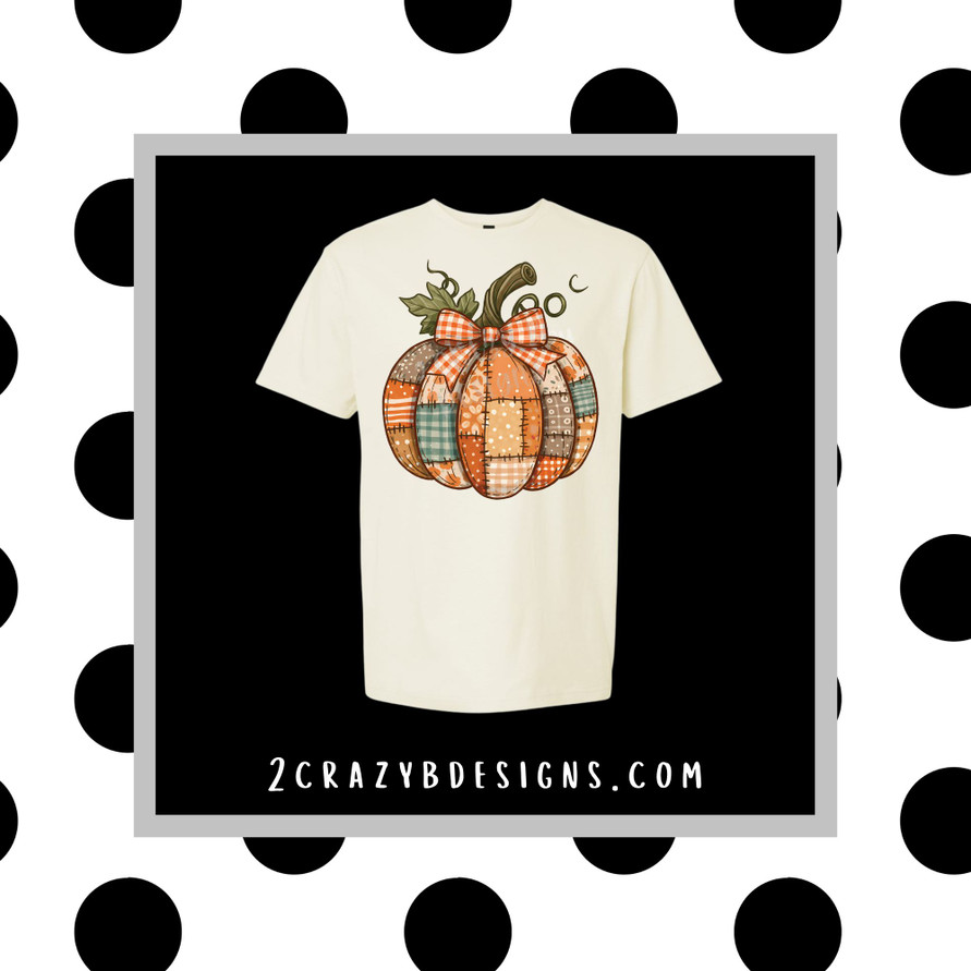 Patchwork Pumpkin Tee/Sweatshirt