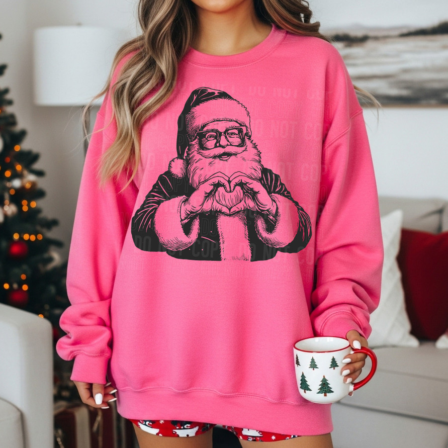 Vintage Santa Tee/Sweatshirt
