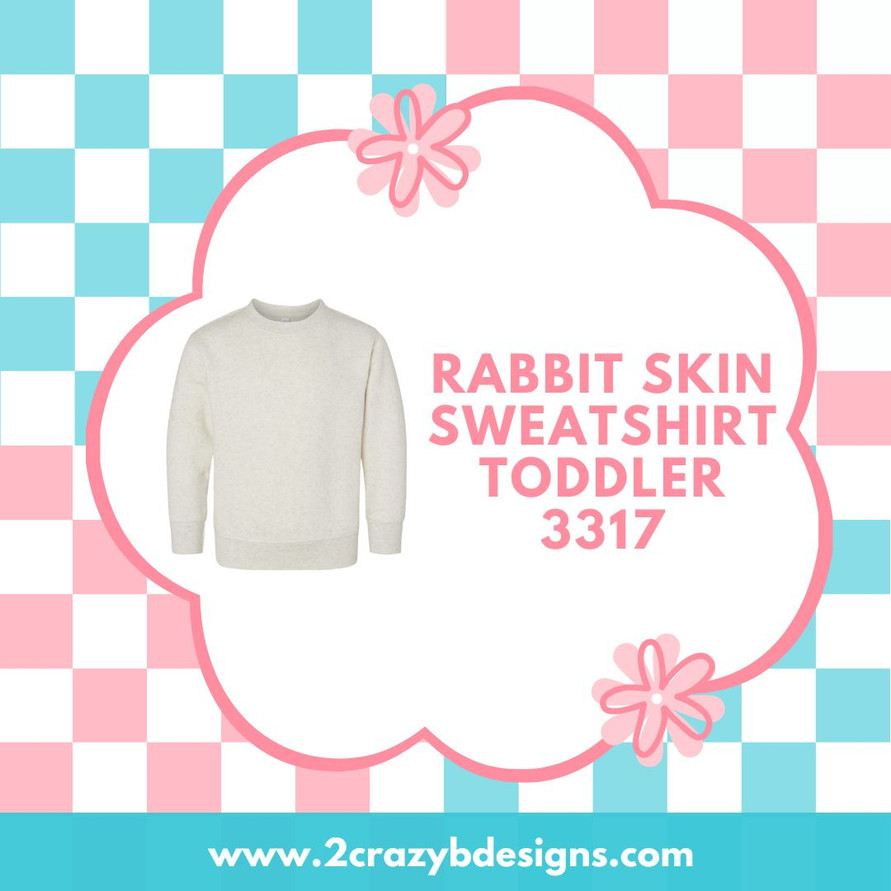 Rabbit Skins Toddler Sweatshirt 3317