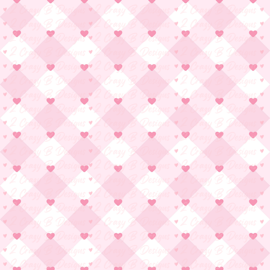 Pink Hearts Wallpaper