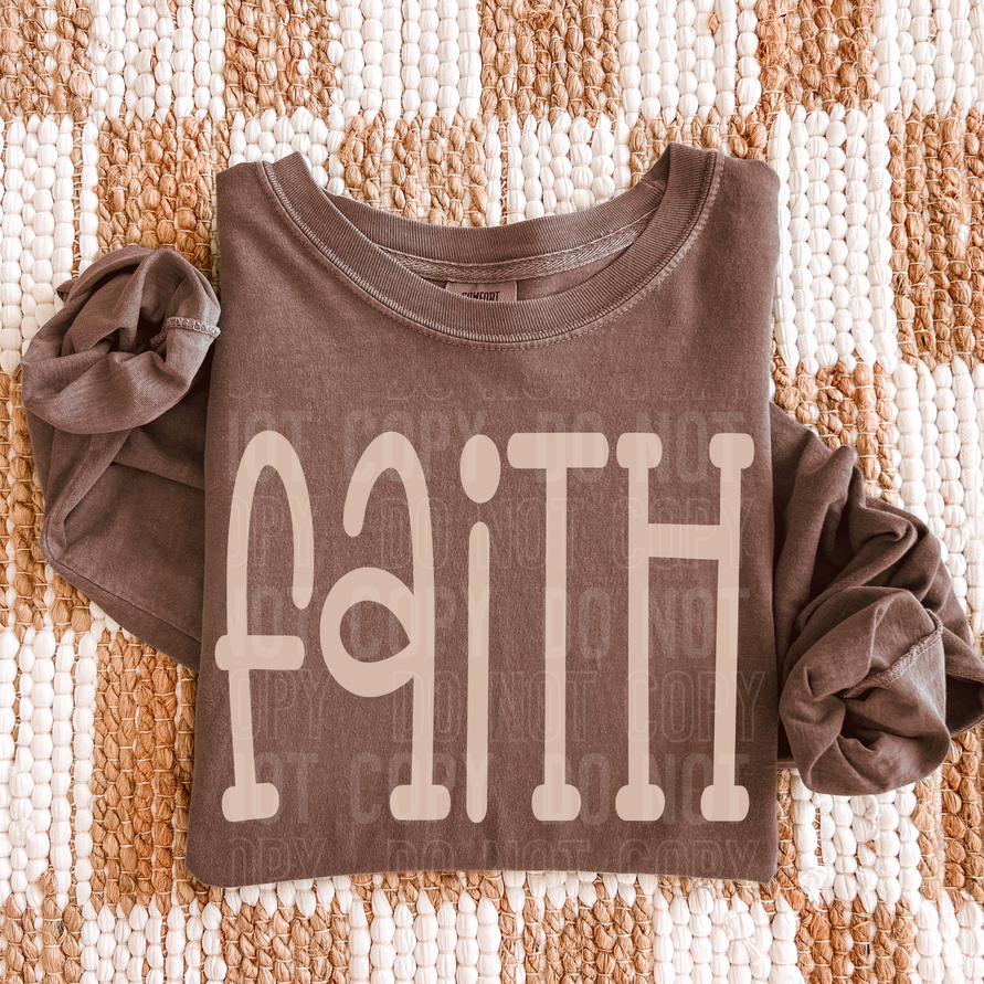 Early Bird Transfer- Faith Oversized