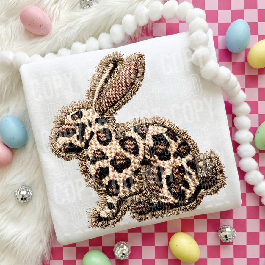 Tee — "Leopard Bunny"