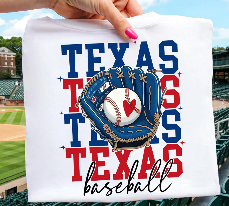 Stacked Rangers Tee