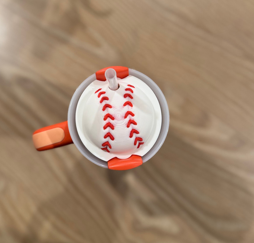 Baseball Lid Topper 40 oz