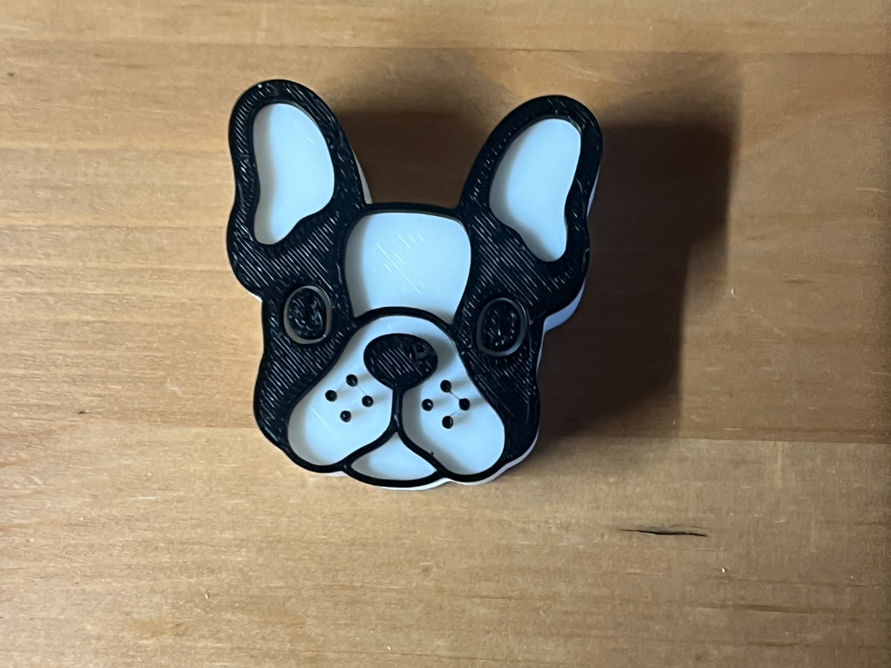 Straw Charm Frenchie