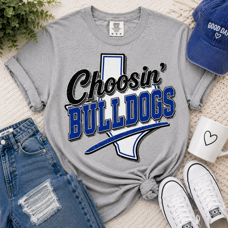 Choosin' Bulldogs Blue