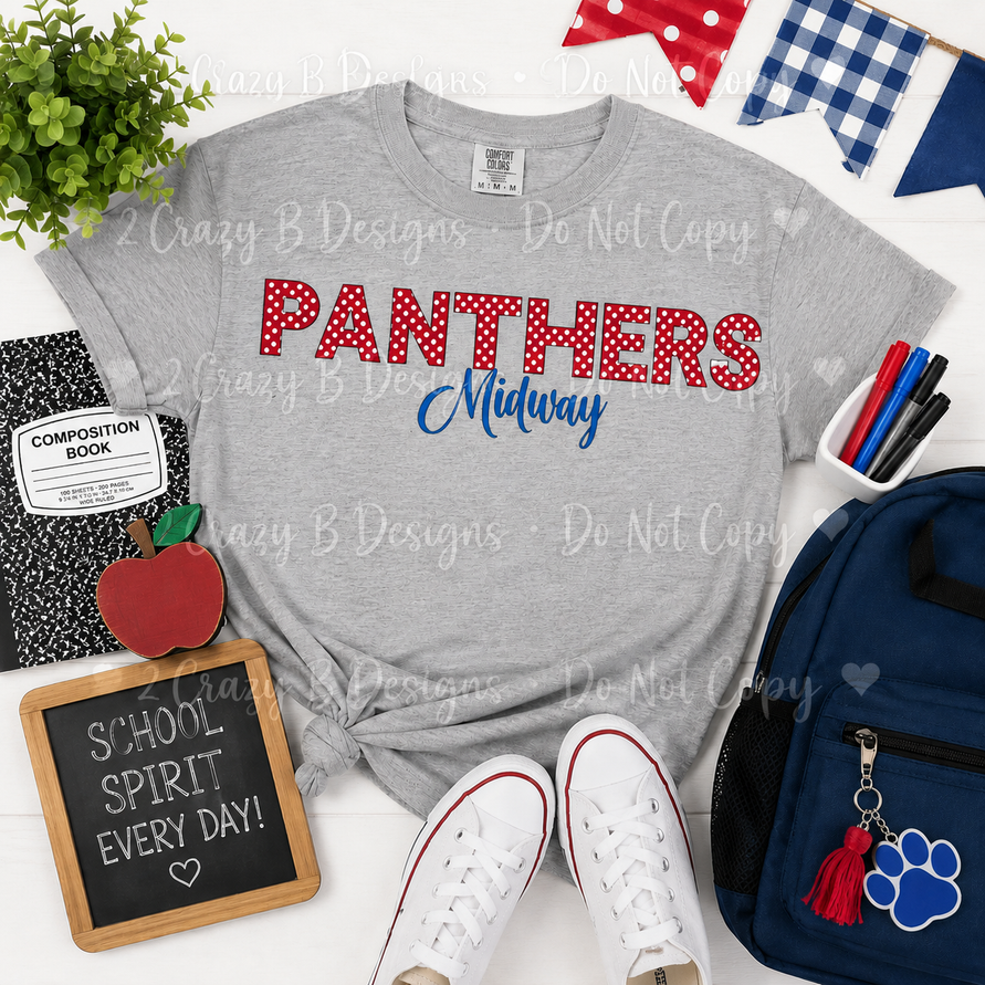 Polka Dot Midway Panthers