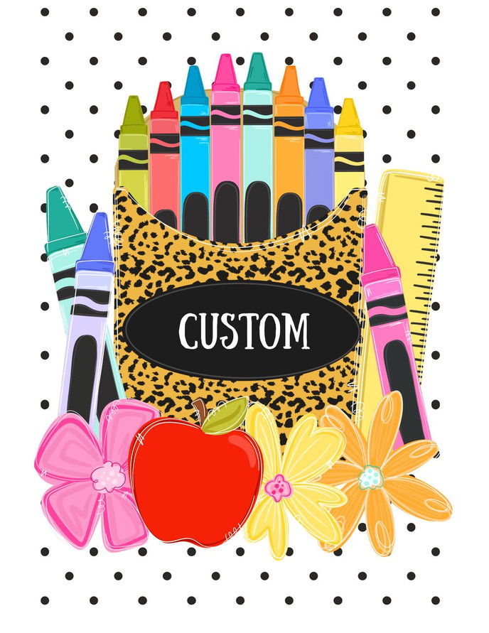 Teacher Name Badge Custom