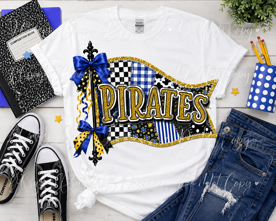 Pirates Pennant Flag Tee