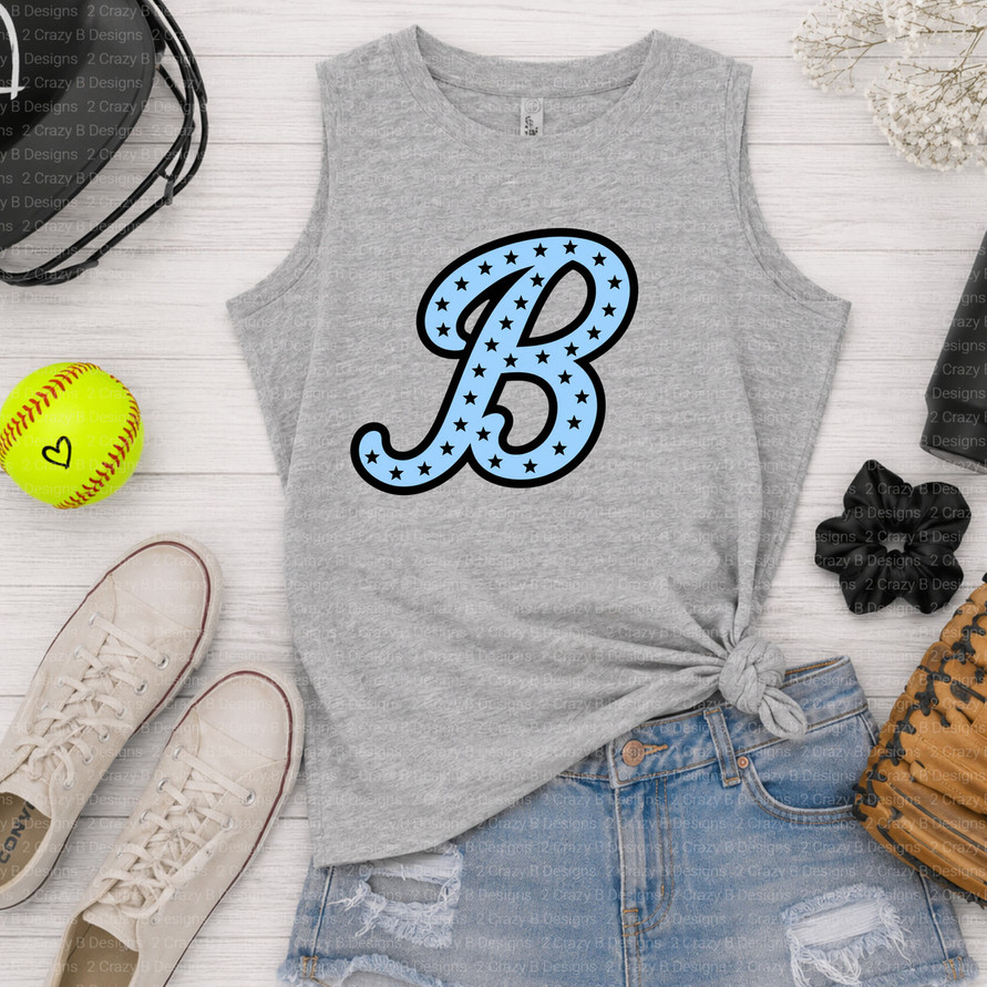 Bombers B with Stars Tee