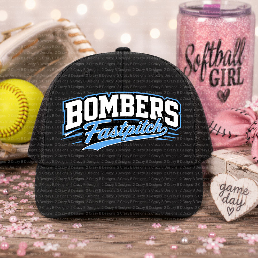Bombers Fastpitch Hat Black/Black