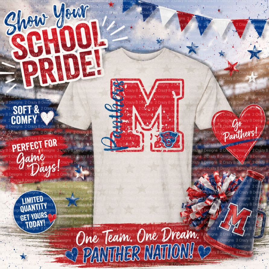 Exclusive Midway Panthers  Star Tee