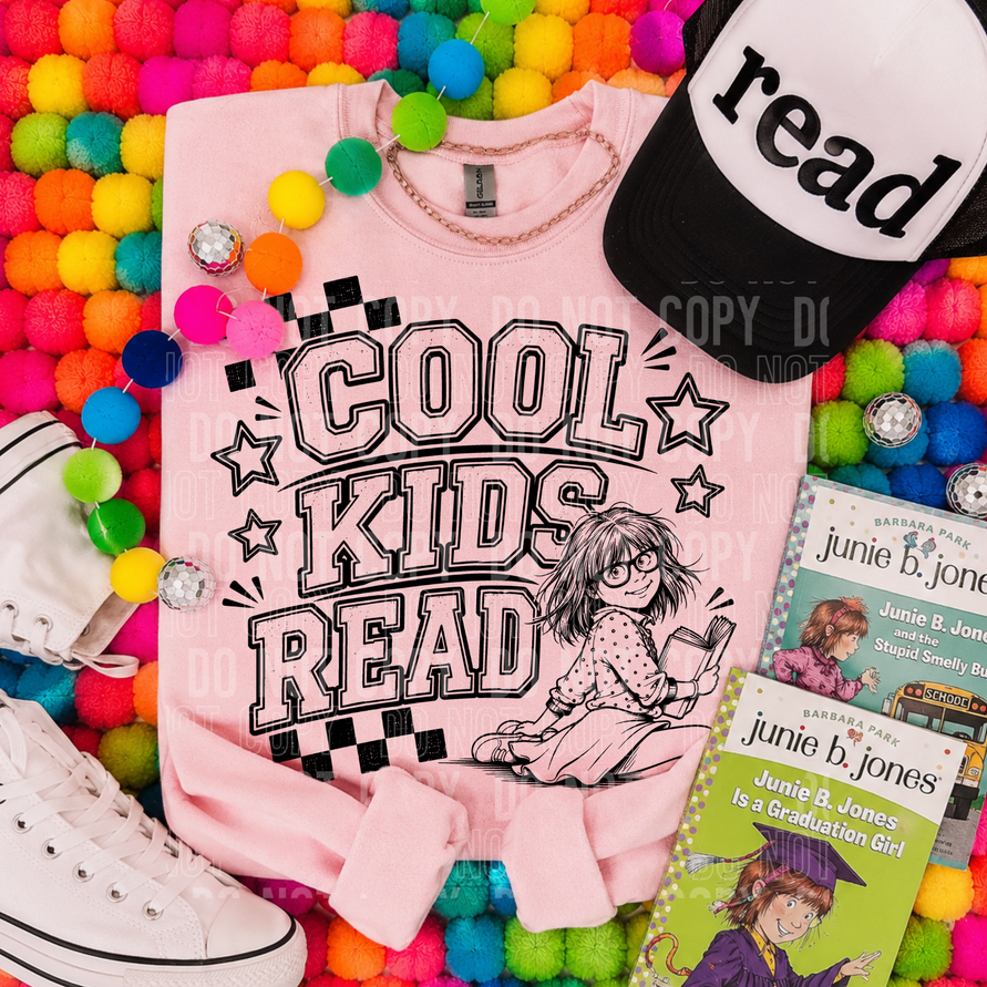 Cool Kids Read Tee/Transfer
