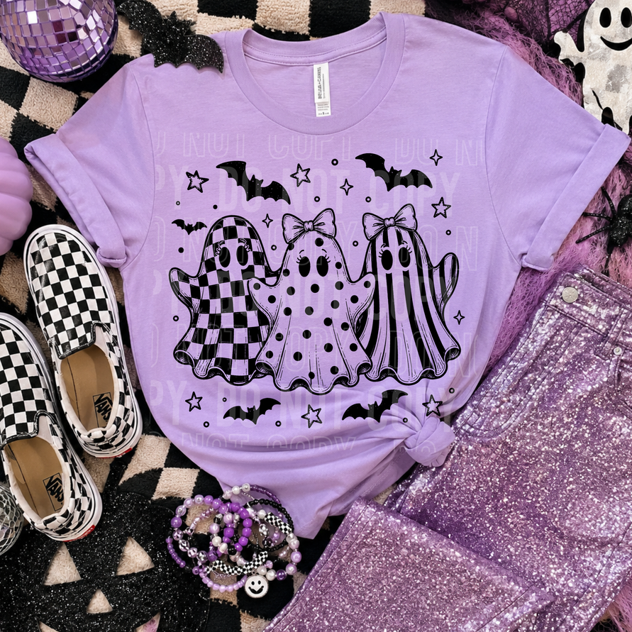 Ghost Halloween Tee/Transfer