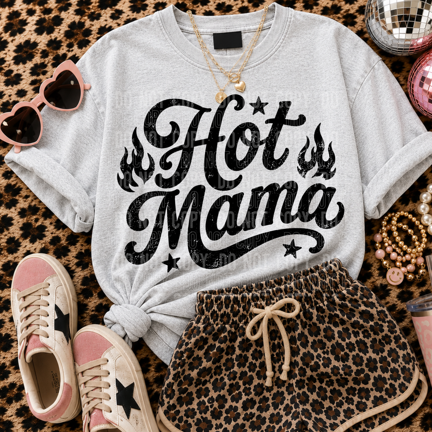 Hot Mama Tee/Transfer