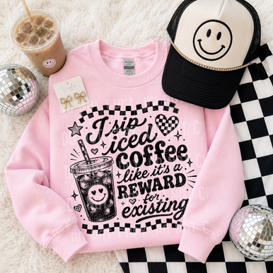 Coffee Is Like A Reward Tee/Transfer