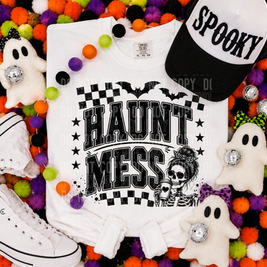 Haunt Mess Tee/Transfer