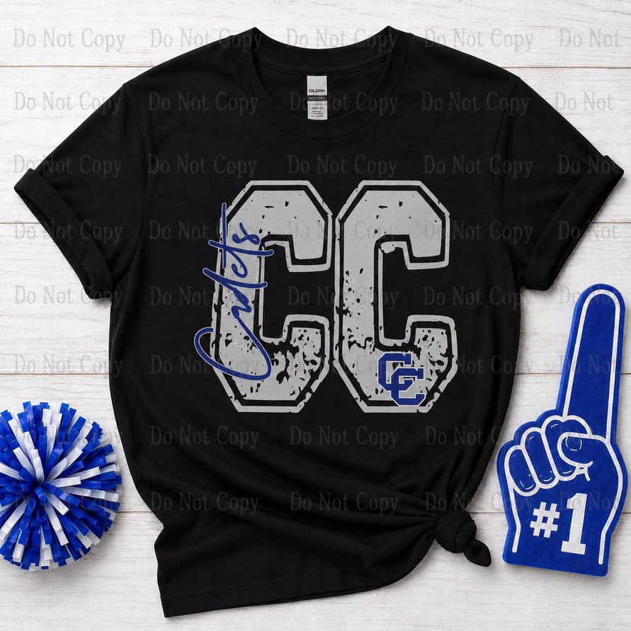 CC Distressed Tee