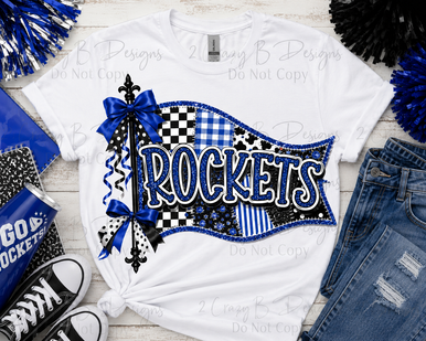 Rockets Pennant Flag Tee