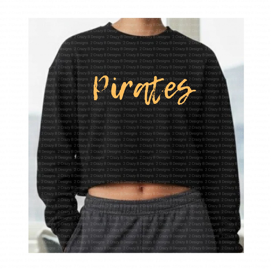 Pirates Cropped Sweatshirt