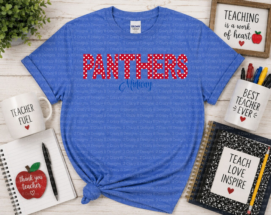 Polka Dot Panthers Tee