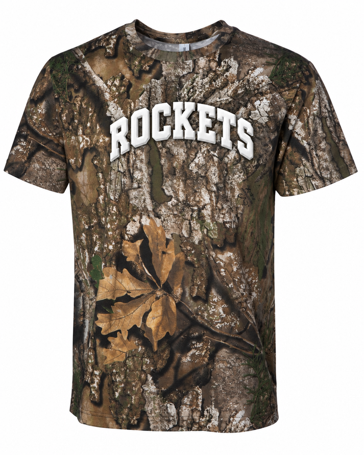 Rockets "Realtree"  Camo Tee