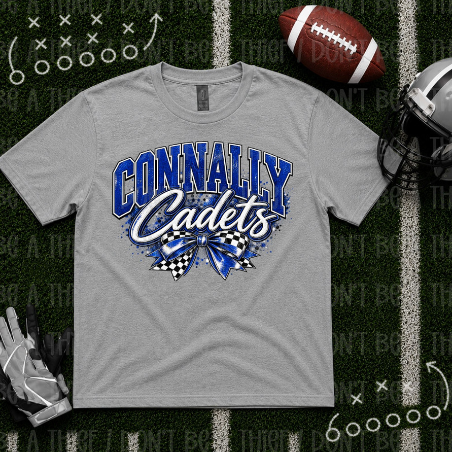 Cadets Checkered Bow Tee