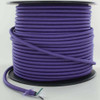 16/3 SJT-B Purple Nylon Fabric Cloth Covered Lamp and Lighting Wire.