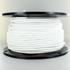 16/3 SJT-B White Nylon Fabric Cloth Covered Lamp and Lighting Wire.