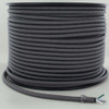 Grey Nylon Covered 18/3 Black SVT Style Pendant Wire with Stainless Steel Support Cable.