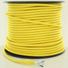 18/3 SJT-B Yellow Nylon Fabric Cloth Covered Lamp and Lighting Wire.