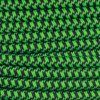 18/3 SVT-B Black/Neon Green Hounds Tooth Pattern Nylon Fabric Cloth Covered Pendant And Table Lamp Wire